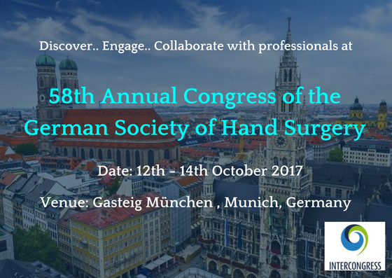 58th Annual Congress of the German Society of Hand Surgery