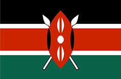 Flag of cuntry 3rd Dentexpo Africa 2018