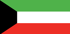 Flag of cuntry Kuwait Building Show 2020