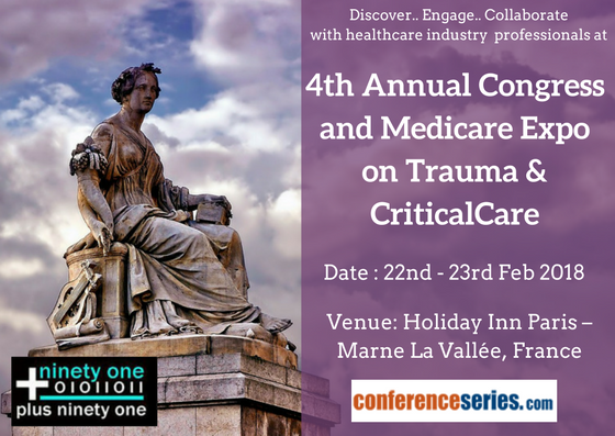 4th Annual Congress and Medicare Expo on Trauma & CriticalCare