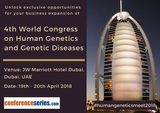 4th World Congress on Human Genetics and Genetic Diseases