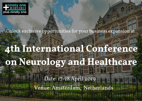 4th International Conference on Neurology and Healthcare