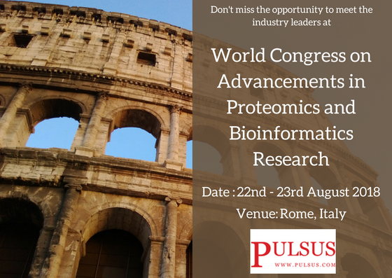 World Congress on Advancements in Proteomics and Bioinformatics Research