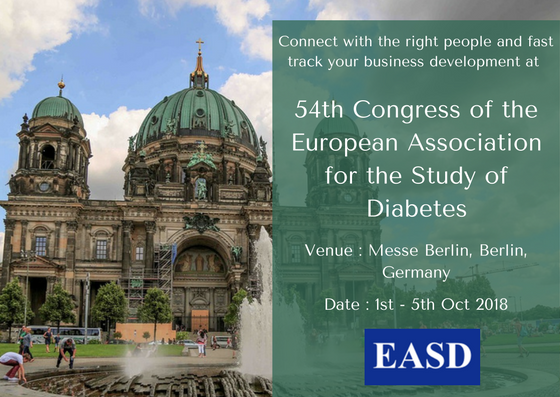 Photos of 54th Congress of the European Association for the Study of Diabetes