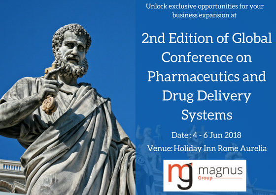 2nd Edition of Global Conference on Pharmaceutics and Drug Delivery Systems
