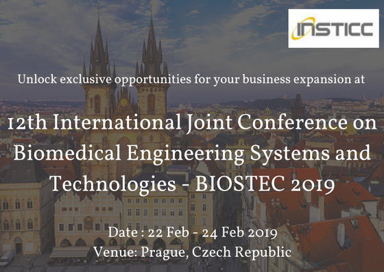 Photos of 12th International Joint Conference on Biomedical Engineering Systems and Technologies – BIOSTEC 2019