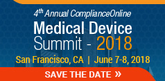 Photos of 4th Annual ComplianceOnline Medical Device Summit 2018