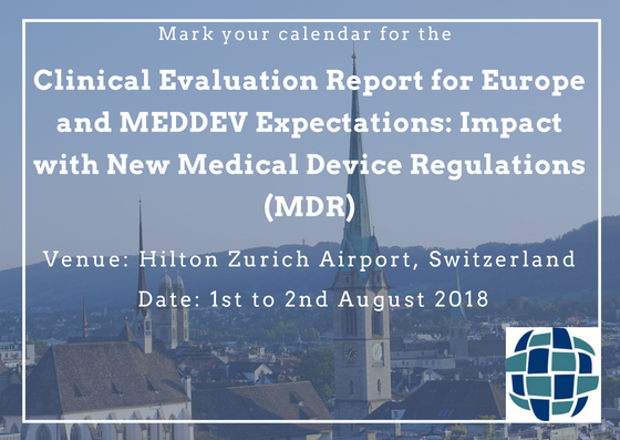 Clinical Evaluation Report for Europe and MEDDEV Expectations: Impact with New Medical Device Regulations (MDR)