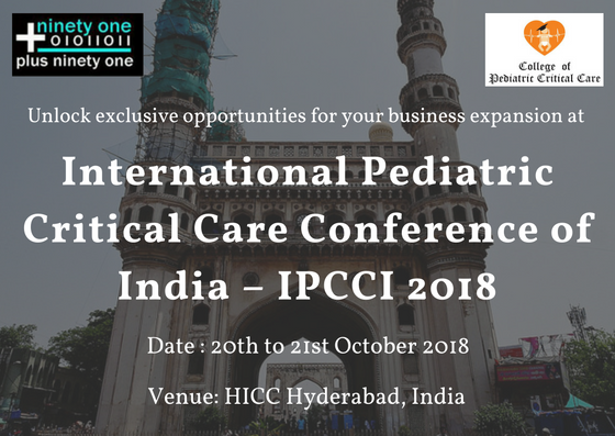 International Pediatric Critical Care Conference of India – IPCCI 2018
