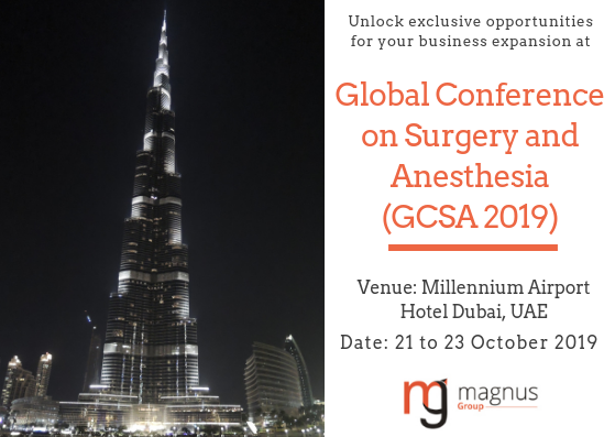 Global Conference on Surgery and Anesthesia (GCSA 2019)