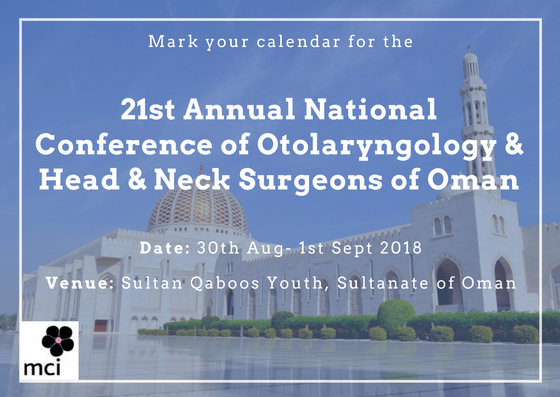 Photos of 21st Annual National Conference of Otolaryngology & Head & Neck Surgeons of Oman
