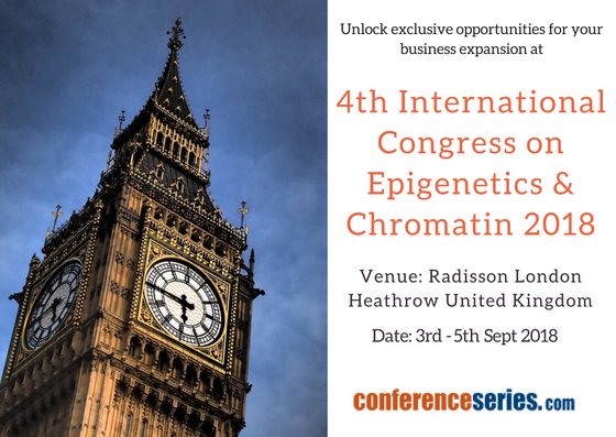 4th International Congress on Epigenetics & Chromatin 2018