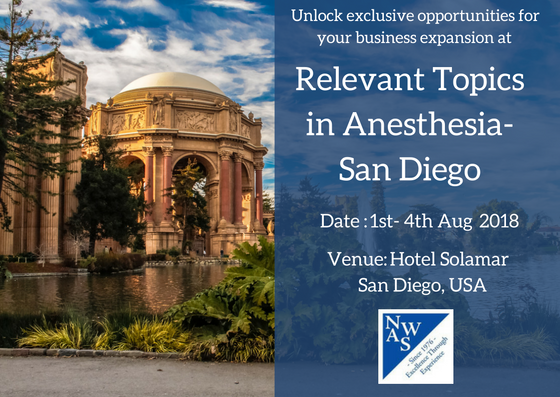 Photos of Relevant Topics in Anesthesia- San Diego