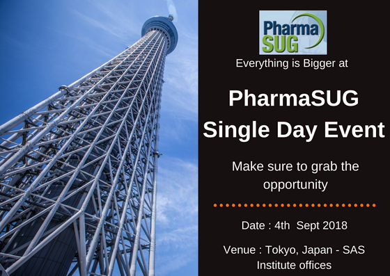PharmaSUG Single Day Event