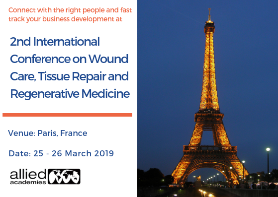 2nd International Conference on Wound Care, Tissue Repair and Regenerative Medicine