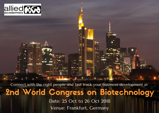 2nd World Congress on Biotechnology