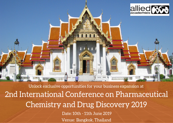 2nd International Conference on Pharmaceutical Chemistry and Drug Discovery 2019