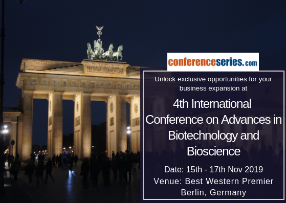 4th International Conference on Advances in Biotechnology and Bioscience