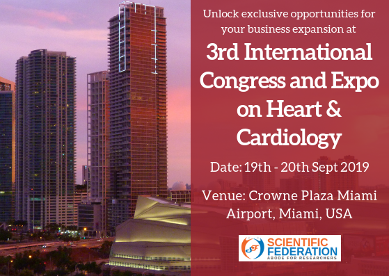 3rd International Congress and Expo on Heart & Cardiology