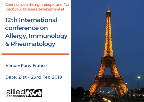 12th International conference on Allergy, Immunology & Rheumatology