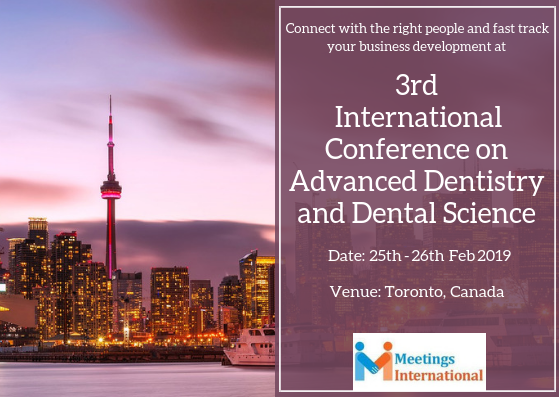 3rd International Conference on Advanced Dentistry and Dental Science