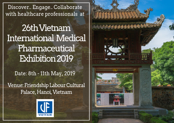 26th Vietnam International  Medical Pharmaceutical Exhibition 2019