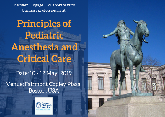 Principles of Pediatric Anesthesia and Critical Care