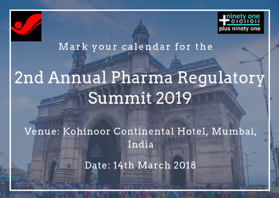 2nd Annual Pharma Regulatory Summit 2019
