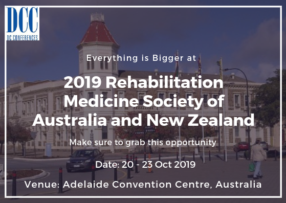 2019 Rehabilitation Medicine Society of Australia and New Zealand