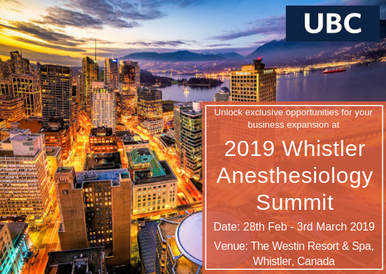 2019 Whistler Anesthesiology Summit