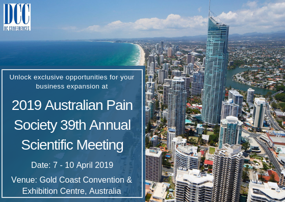 2019 Australian Pain Society 39th Annual Scientific Meeting