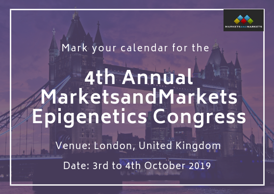 4th Annual MarketsandMarkets Epigenetics Congress