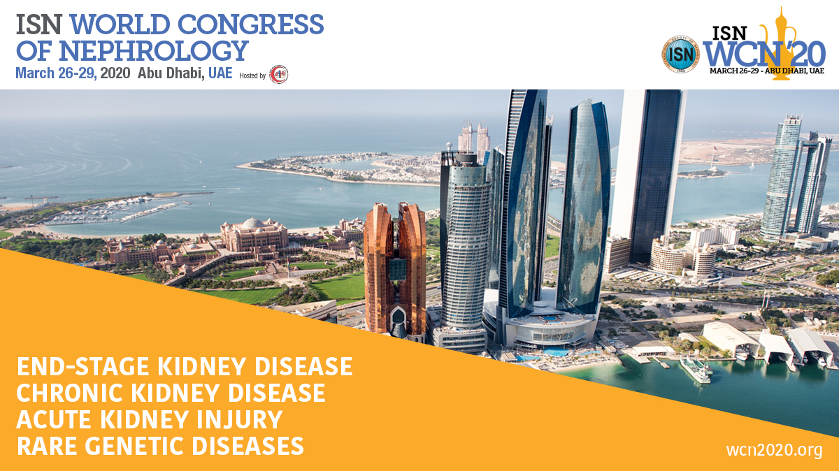 Photos of ISN World Congress of Nephrology 2020