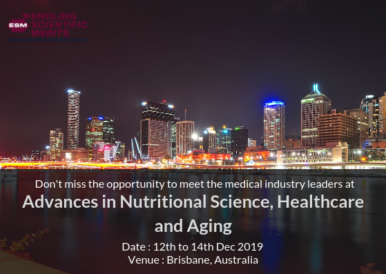 Advances in Nutritional Science, Healthcare and Aging