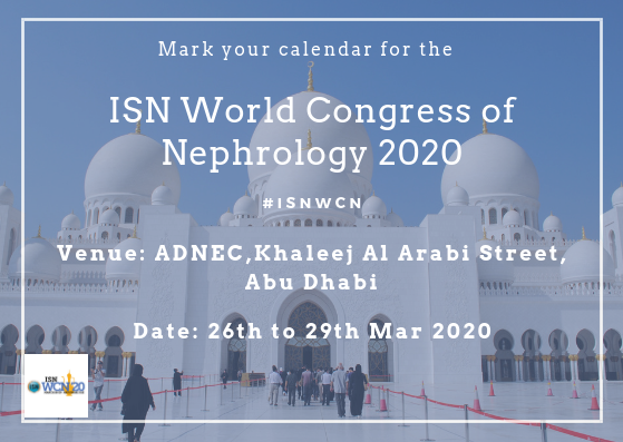 ISN World Congress of Nephrology 2020