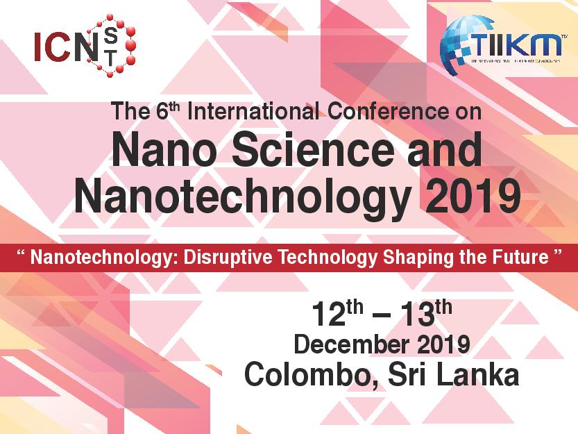Photos of The 6th International Conference on Nano Science and Nanotechnology 2019 – (ICNSNT 2019)