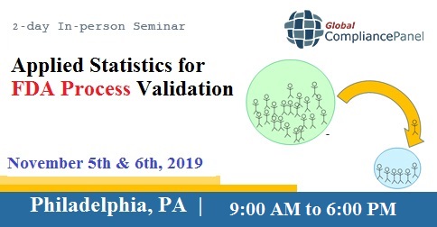 Photos of Applied Statistics for FDA Process Validation
