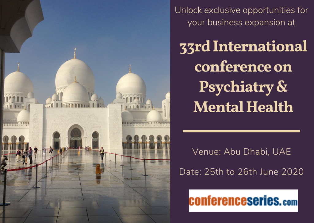 Photos of 33rd International Conference on Psychiatry & Mental Health